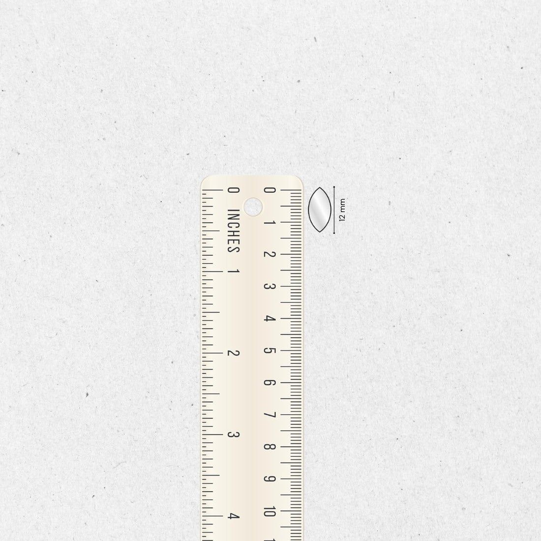 Glass Mirror- Eye- 12MM