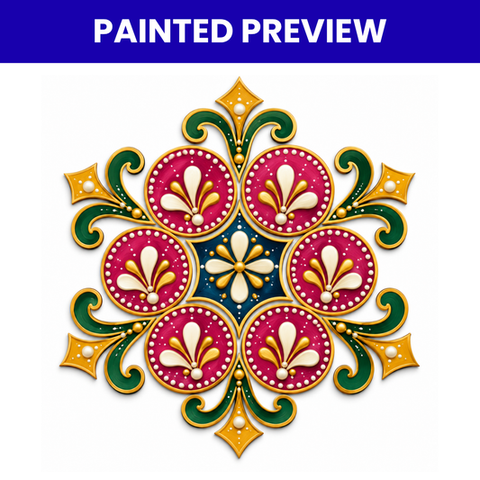 MDF Rangoli Cutouts Design-15