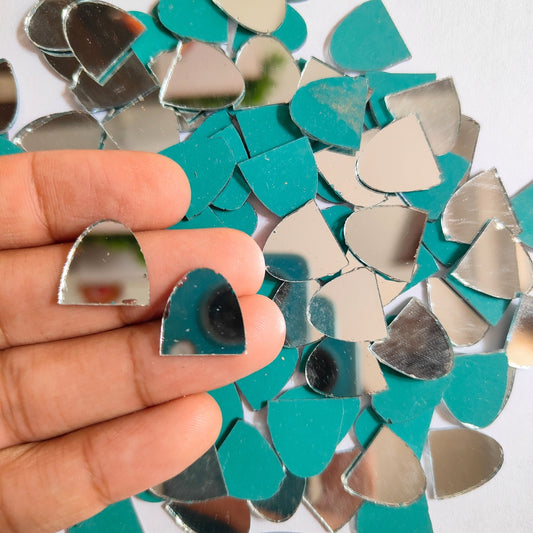 Glass Mirror- Half Oval