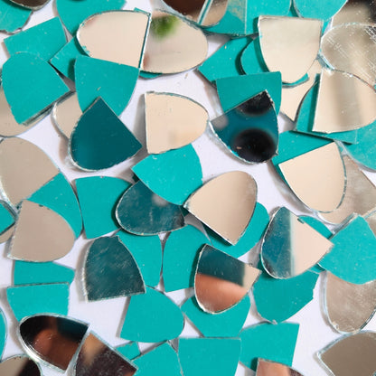 Glass Mirror- Half Oval