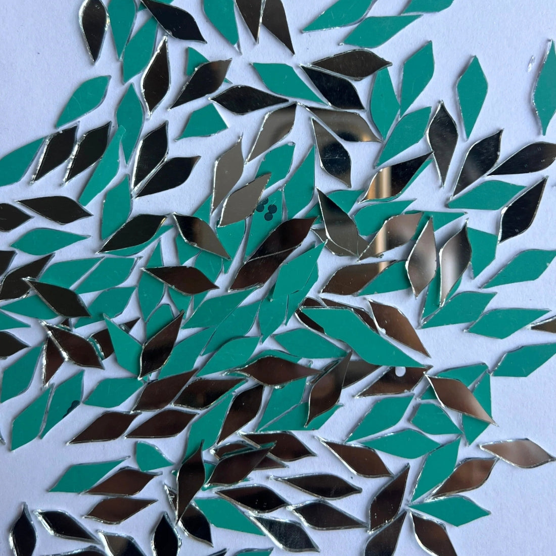 Glass Mirror- Leaf- 15MM