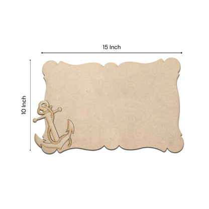 Rectangle Designer Name Plate Design-5