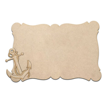 Rectangle Designer Name Plate Design-5