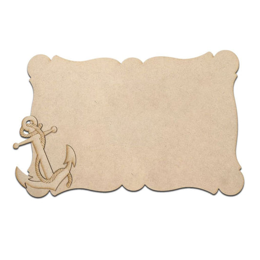 Rectangle Designer Name Plate Design-5