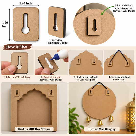 MDF Back Hooks- Design-1