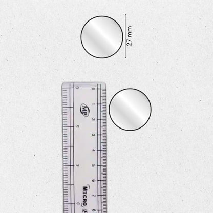 Glass Mirror- Round- 27MM