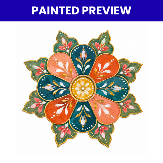 MDF Rangoli Cutouts Design-18