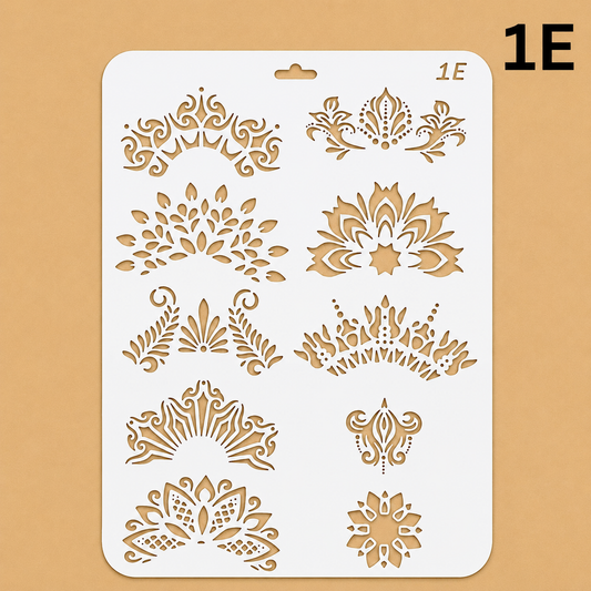 Craft Stencil A4 - 1E