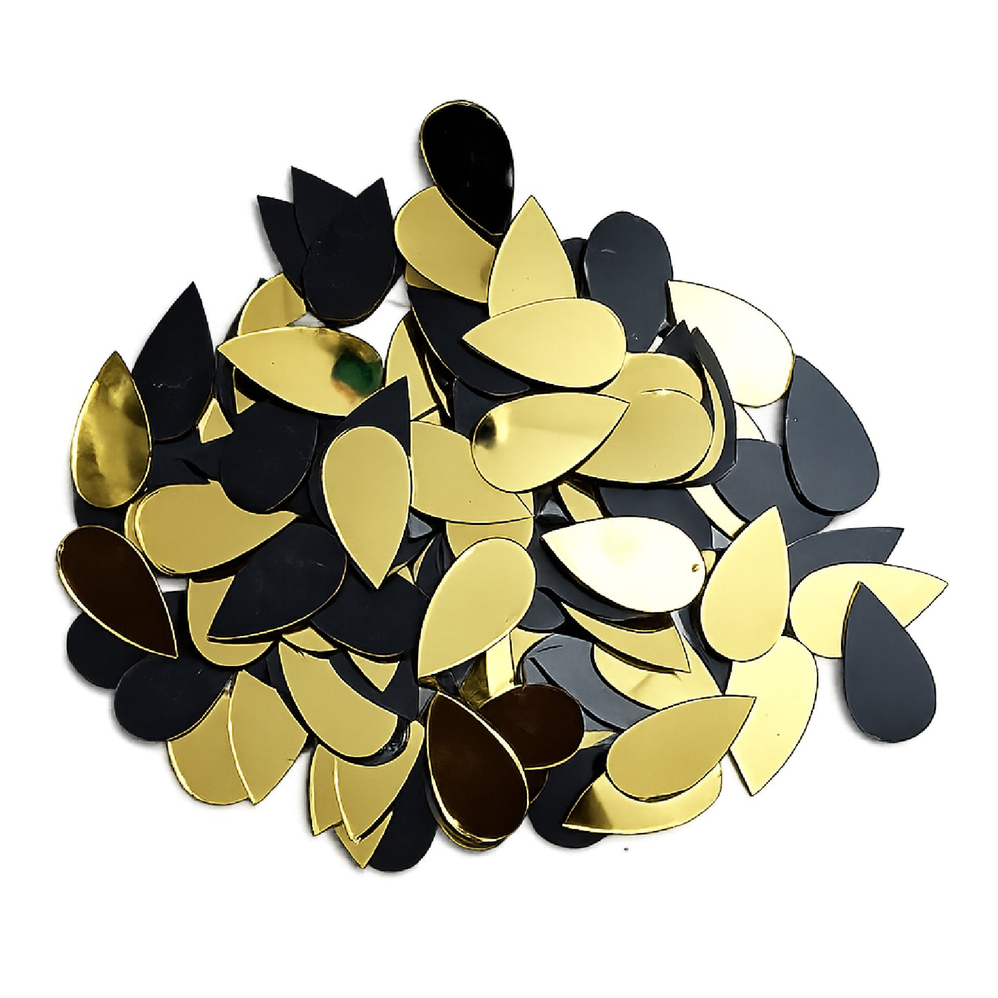 Golden Glass Mirror- Tear Drop- 20MM