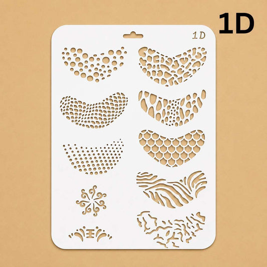 Craft Stencil A4 - 1D