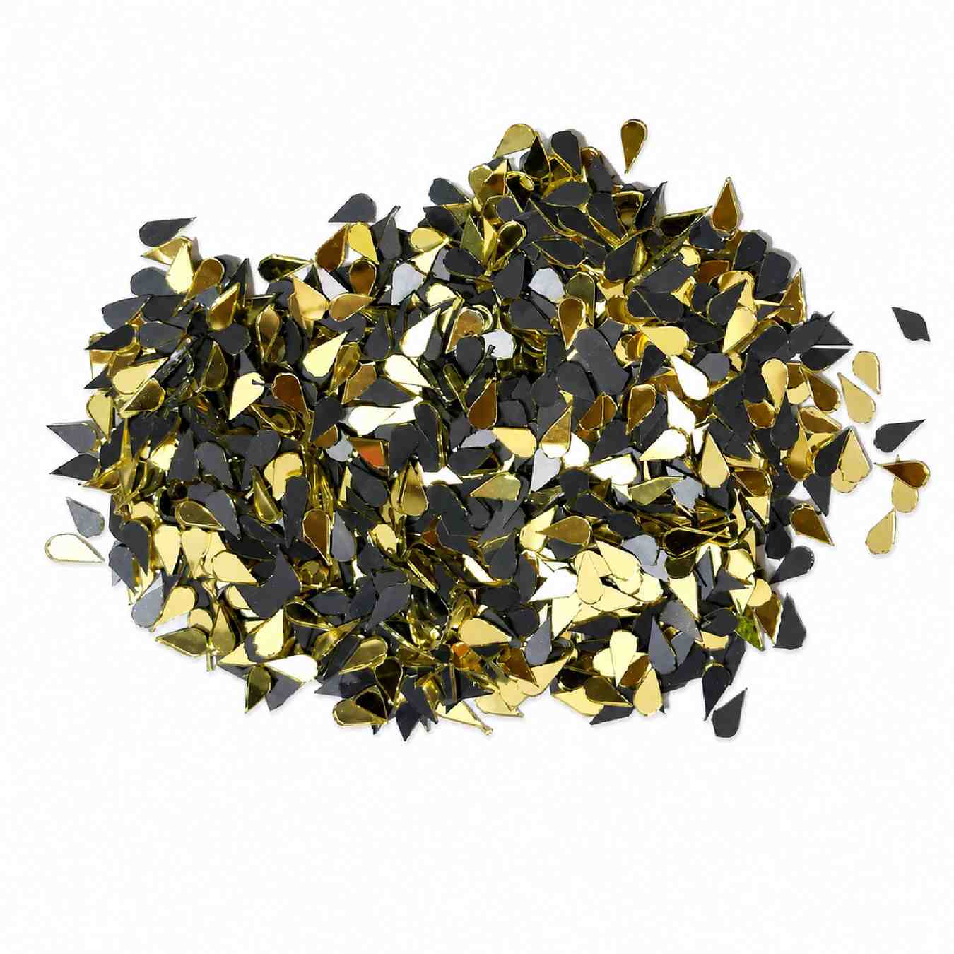 Golden Glass Mirror- Tear Drop- 10MM