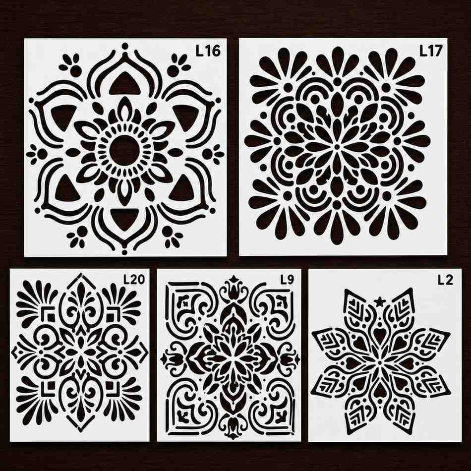 Craft Stencil Combo - 2