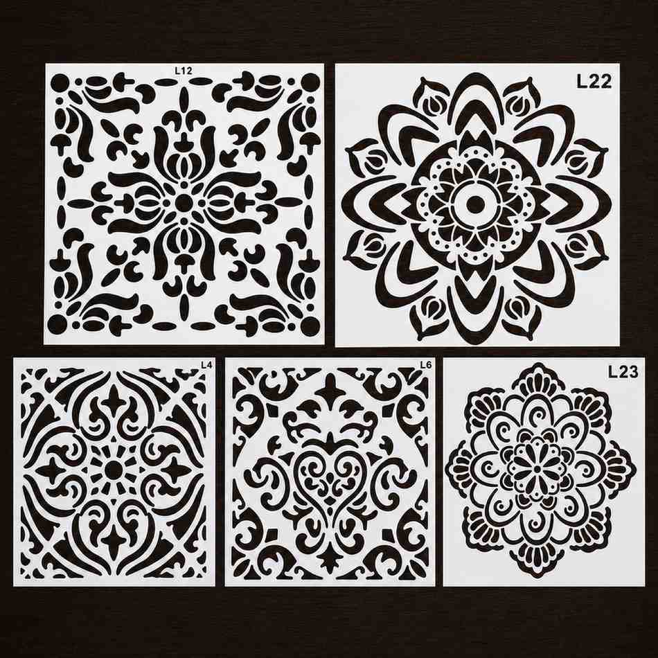 Craft Stencil Combo - 1
