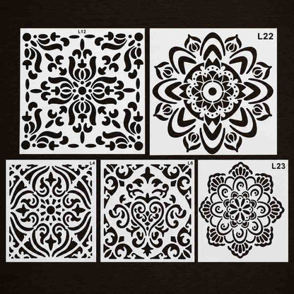 Craft Stencil Combo - 1