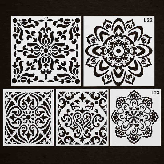Craft Stencil Combo - 1