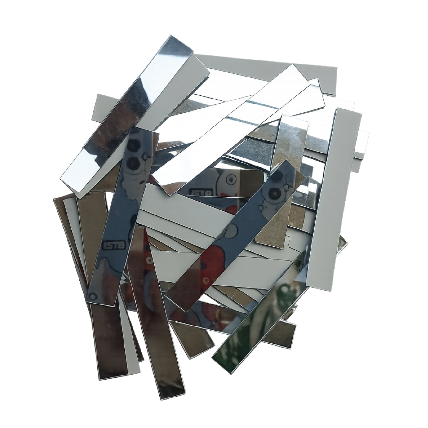 Glass Mirror- Rectangle- 75MM