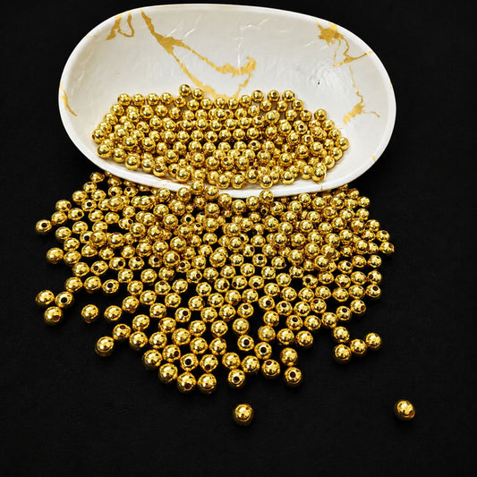 Golden Beads - 8mm