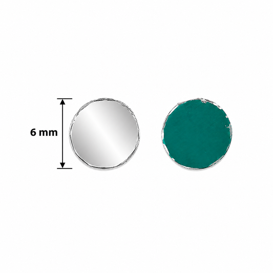 Glass Mirror- Round- 6MM