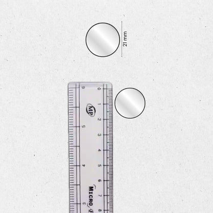 Glass Mirror- Round- 21MM