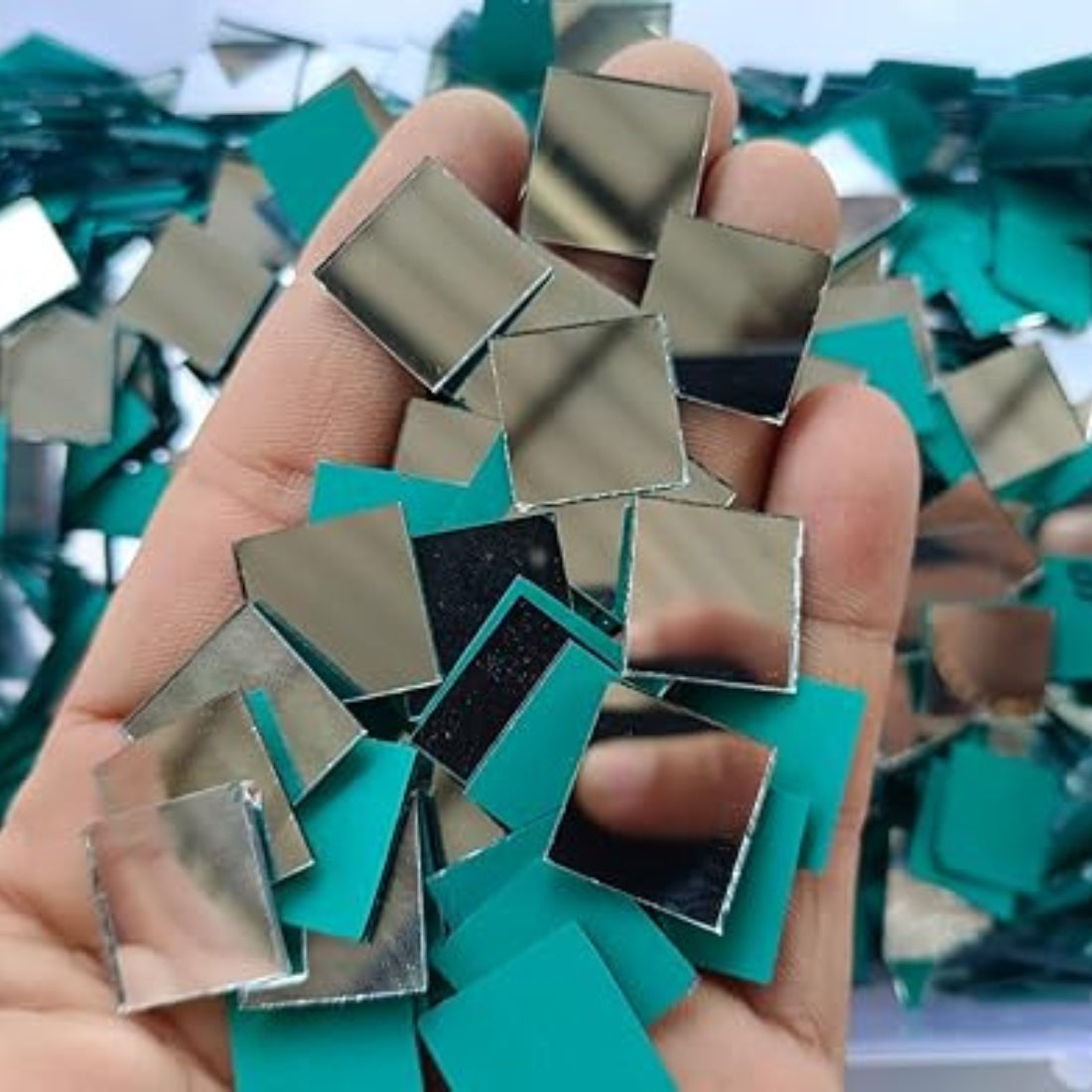 Glass Mirror- Square 22MM