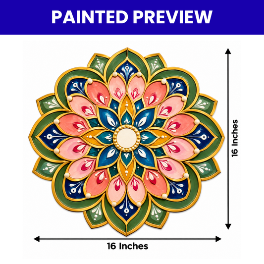 MDF Rangoli Design- 3