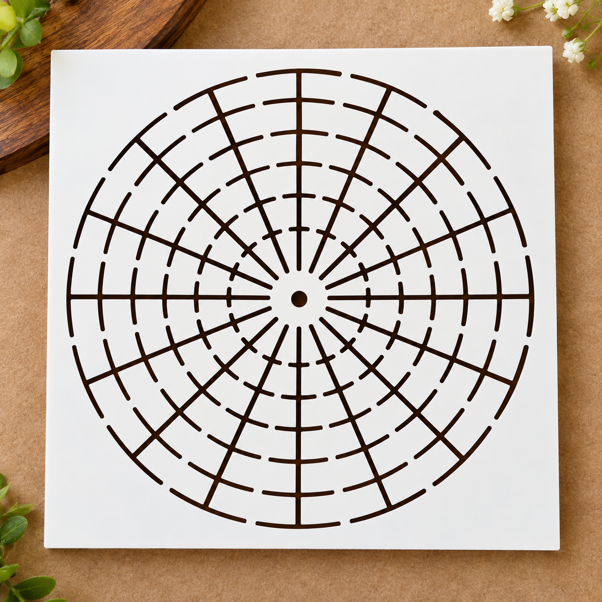 Mandala Stencil 6Inch