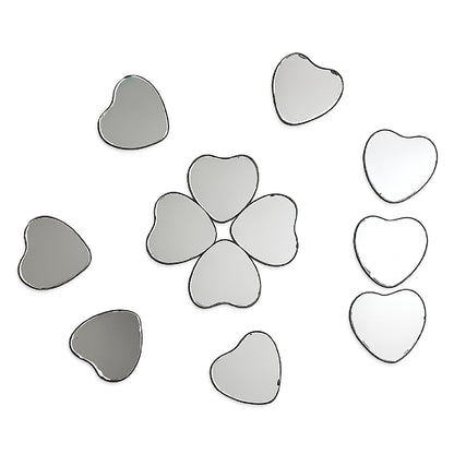 Glass Mirror- Heart