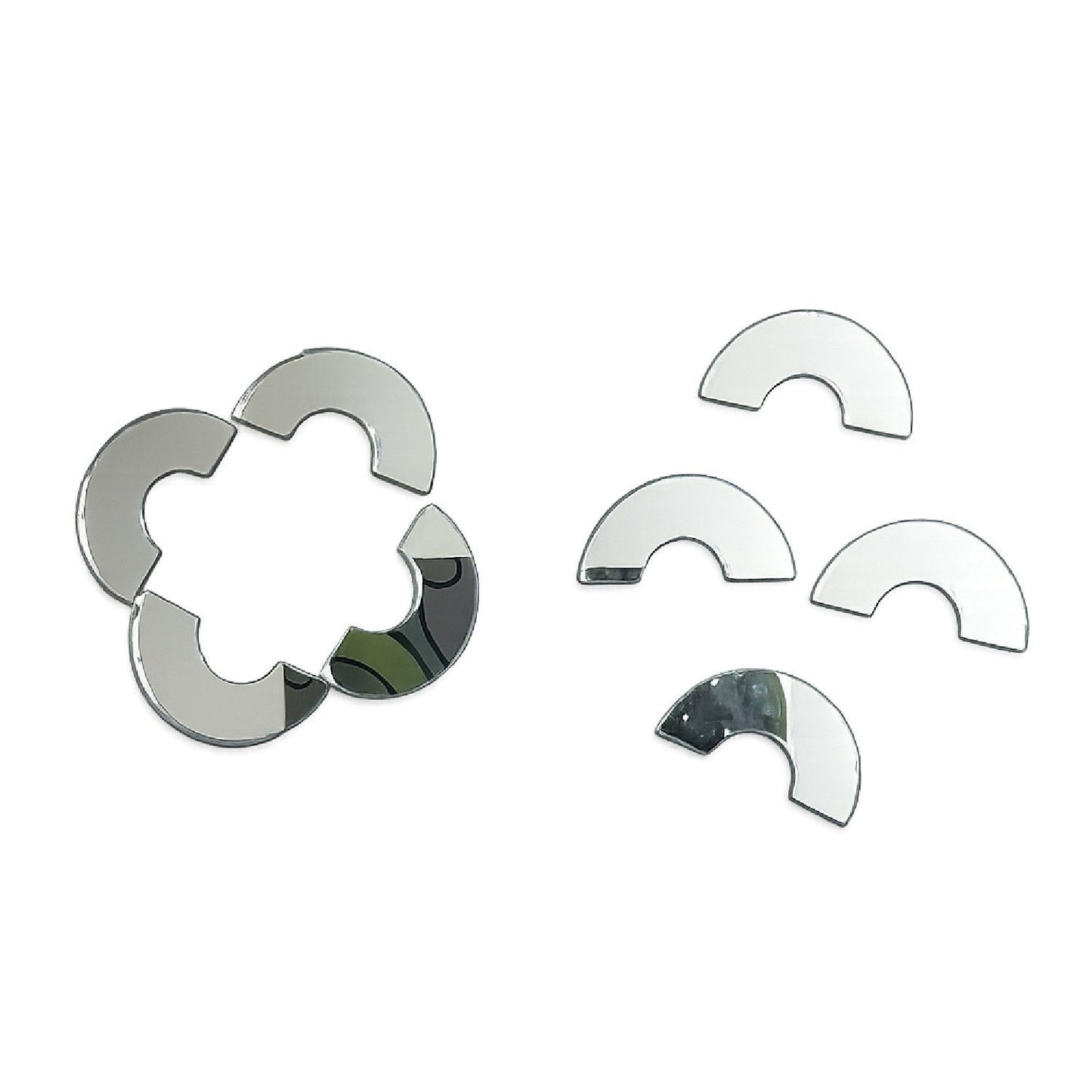 Glass Mirror- Half Ring- 20MM