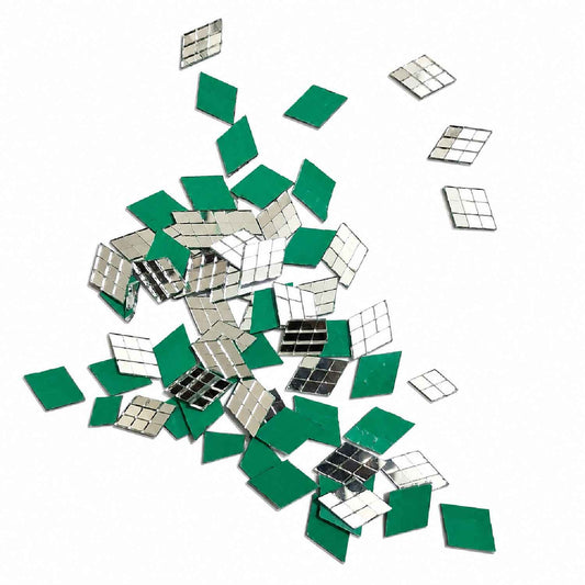 Glass Mirror- Diamond- 9 cut