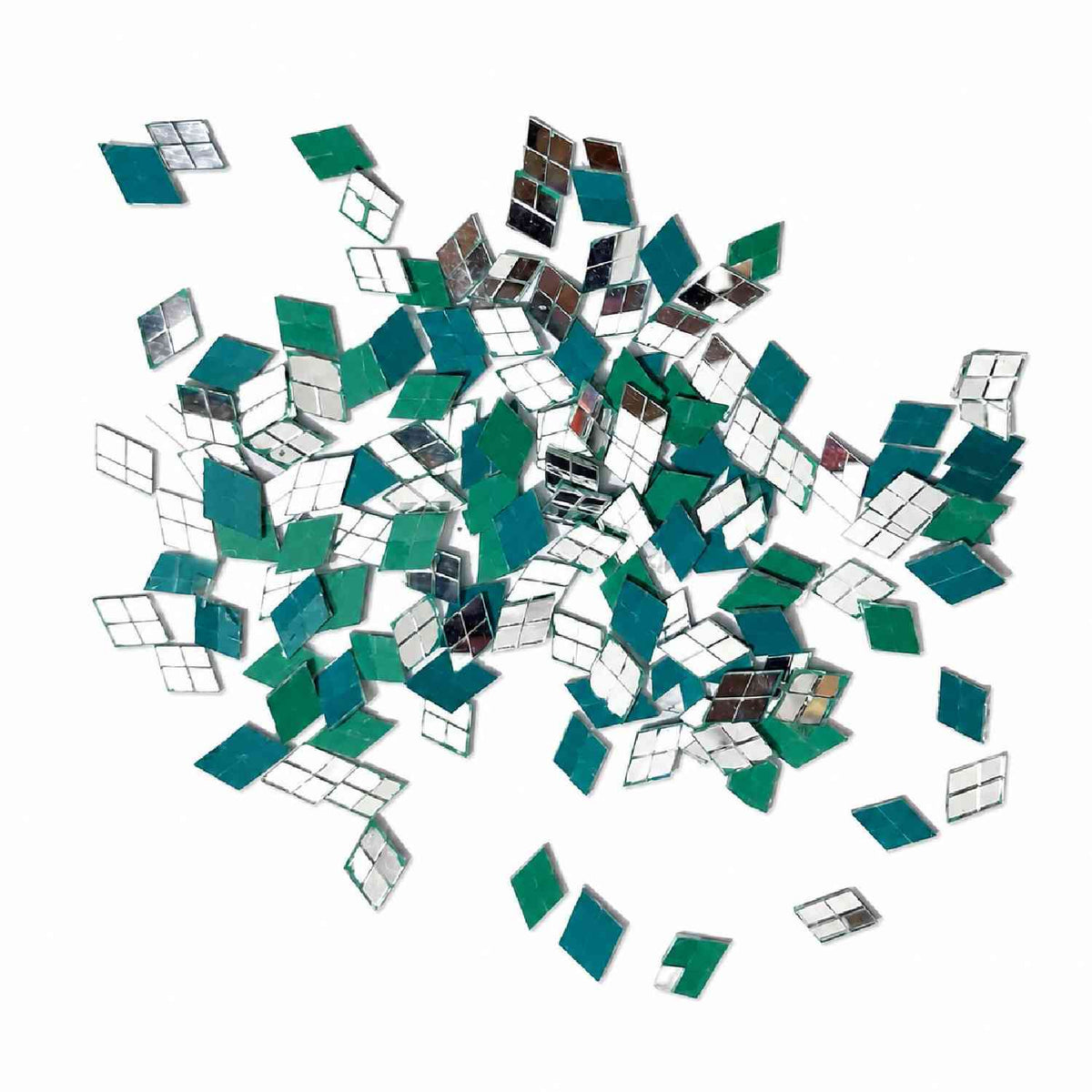 Glass Mirror- Diamond- 4 cut