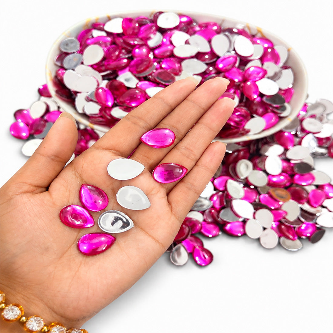 Rhinestones Tear Drop Shape