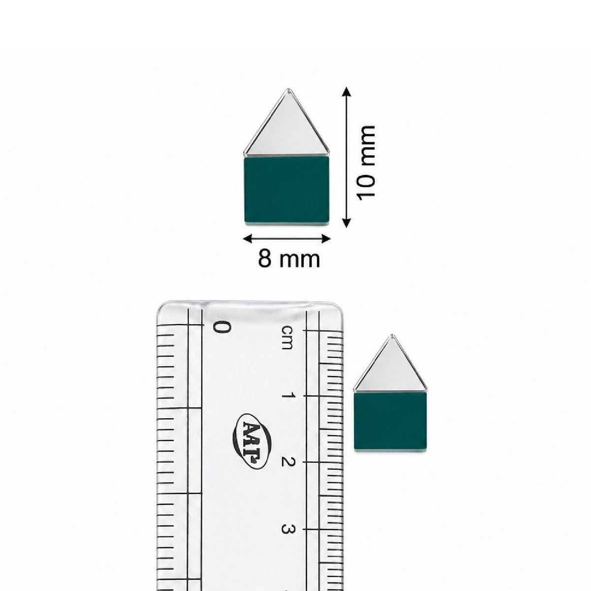 Glass Mirror- Small Arrow- 10MM