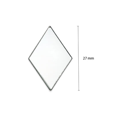 Glass Mirror- Diamond- 27MM