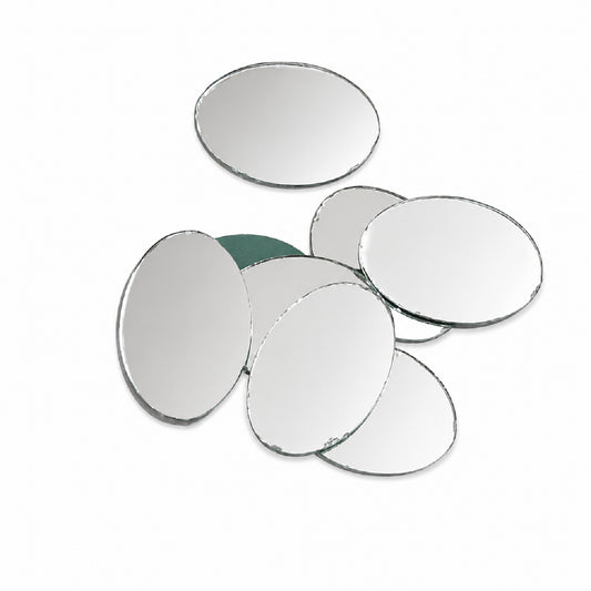 Glass Mirror- Oval