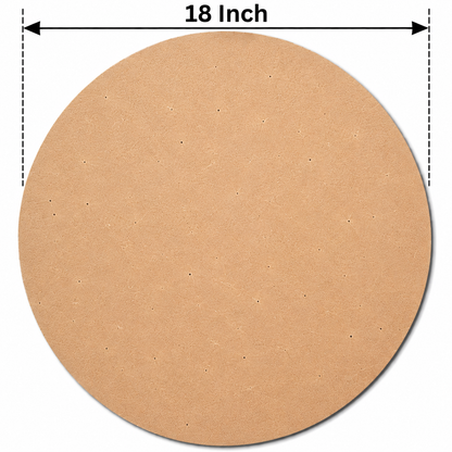 MDF Round Base (Circle)