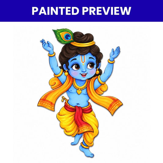 Pre Marked Kanha- Design- 2