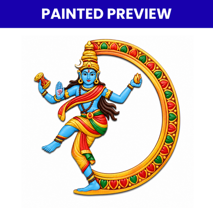 Pre Marked MDF Cutout Lord Shiva “Nataraj Ji