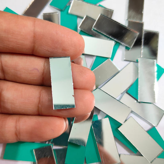 Glass Mirror- Rectangle- 25MM