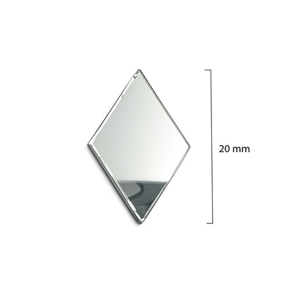 Glass Mirror- Diamond- 20MM