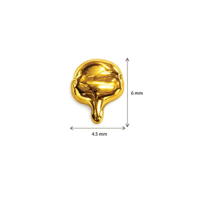 Ghungroo Beads - 4.5x6mm