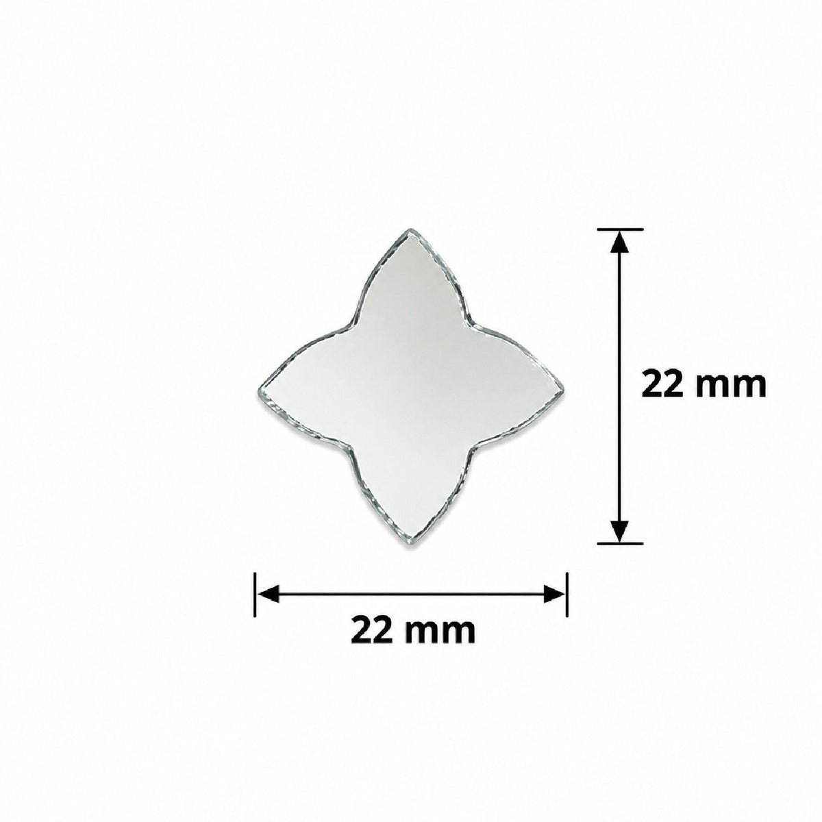 Glass Mirror- Decorative- Design-3-22MM