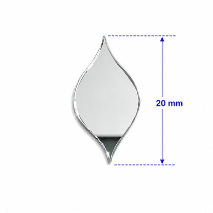 Glass Mirror- Leaf