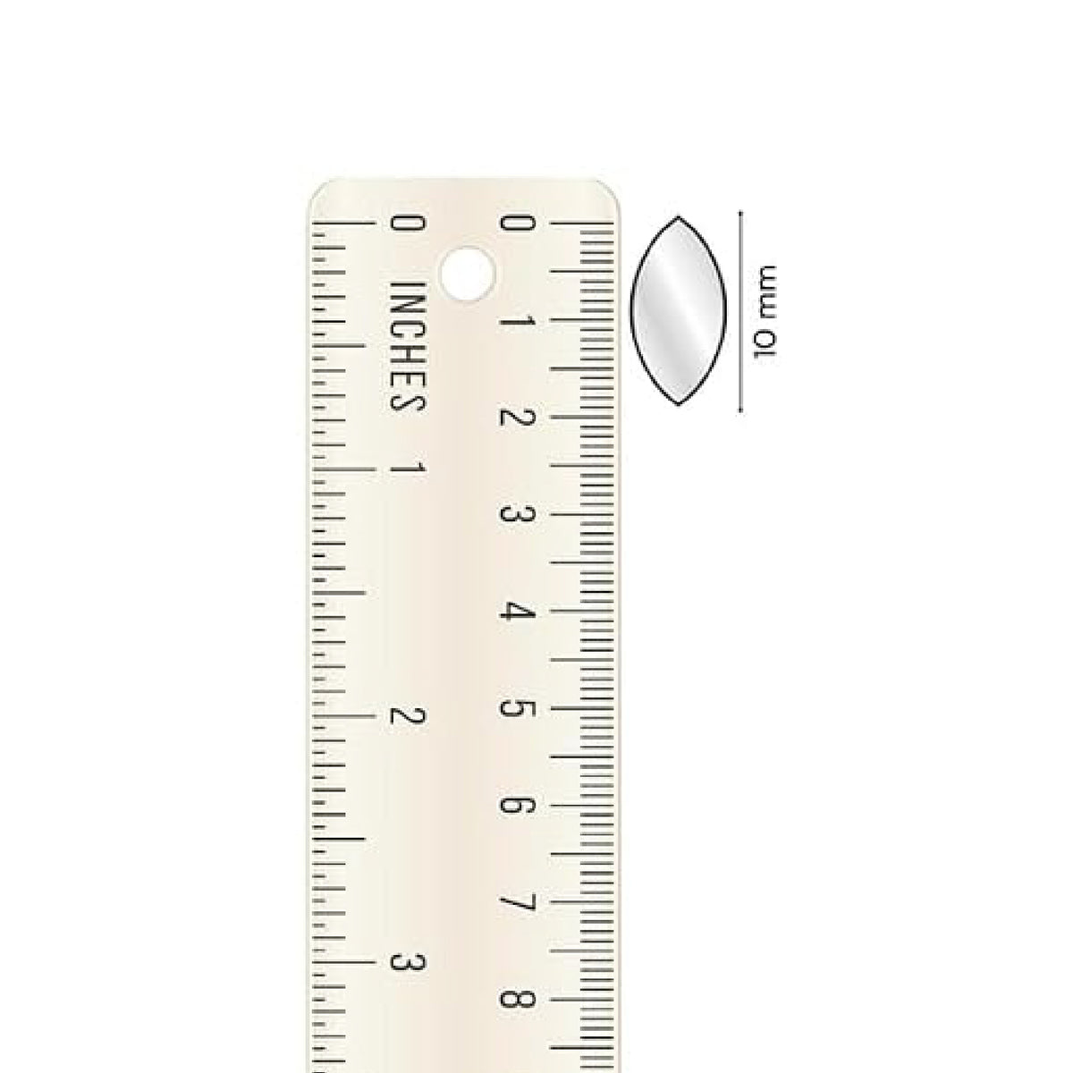 Glass Mirror- Eye- 10MM