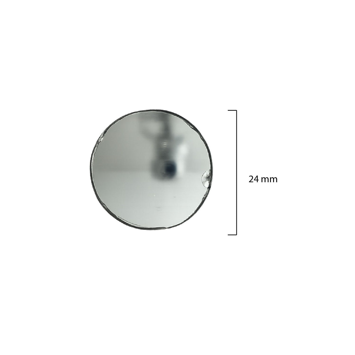 Glass Mirror- Round- 24MM