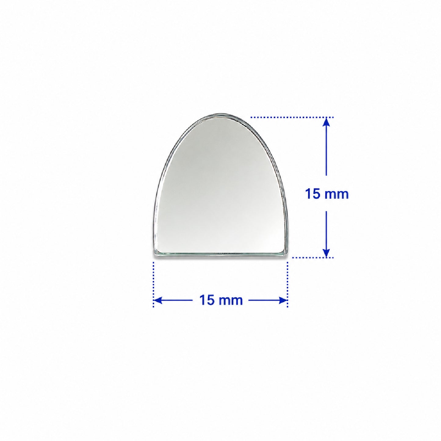 Glass Mirror- Half Oval