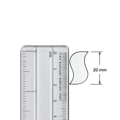 Glass Mirror- S Shape