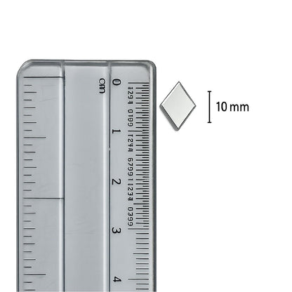Glass Mirror- Diamond- 10MM
