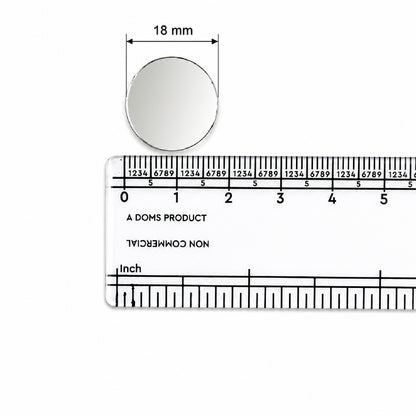 Glass Mirror- Round- 18MM