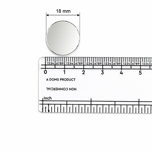 Glass Mirror- Round- 18MM