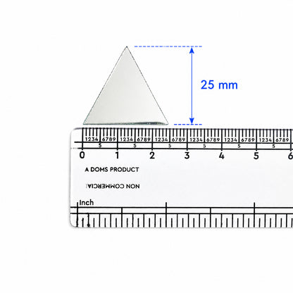 Glass Mirror- Triangle-25MM